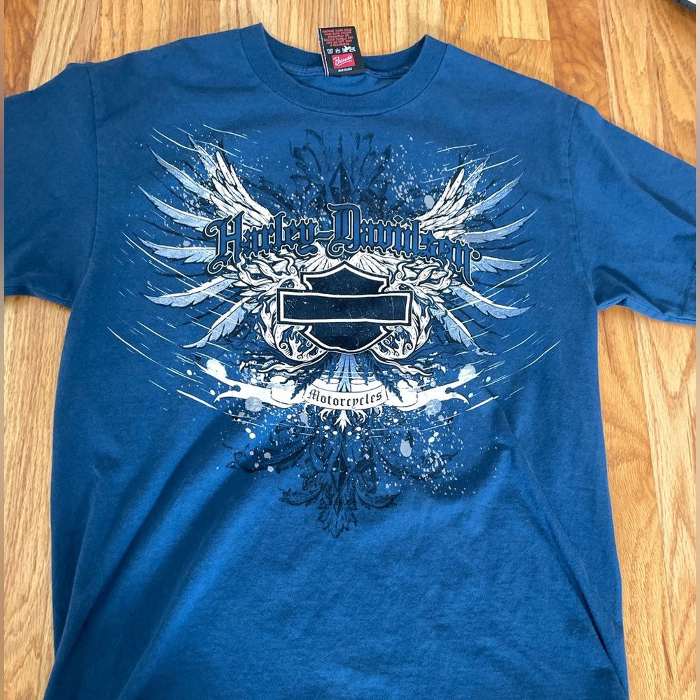 VINTAGE Harley Davidson T-shirt (Niagara Falls back print)